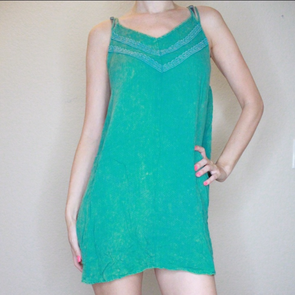 Anama Teal Tunic -Tank